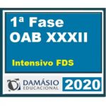1ª Fase OAB XXXII – Intensivo FDS -DAMÁSIO 2020.1