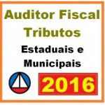 Curso para Concurso Auditor Fiscal de Tributo (Fiscais) Estaduais e Municipais (Fiscal ICMS e ISS) CERS 2016