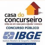 Curso para Concurso Ibge Casa Do Concurseiro 2016