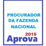 Curso para Concurso PGFN Procuradoria Geral da Fazenda Nacional Intensivão Aprova Concursos 2015.2