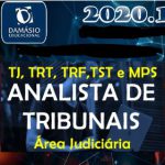 Analista de Tribunais – Area Judiciaria (TJ, TRT, TRF, TST E MPS) Damásio 2020.1