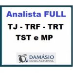 Analista Full – TJ | TRF | TRT | TST e MP Damásio 2019.2