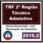 CURSO PARA CONCURSO TÉCNICO JUDICIÁRIO ÁREA ADMINISTRATIVA DO TRF 2ª REGIÃO (RJ E ES) CERS 2016