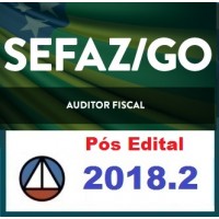 CURSO PARA O CONCURSO DE AUDITOR FISCAL DA SECRETARIA DA FAZENDA DO ESTADO DE GOIÁS (SEFAZ/GO) RESOLUÇÃO DE QUESTÕES – CERS 2018.2