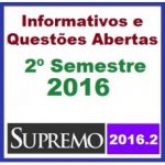 Curso para Concurso Informativos e Questões Abertas Supremo 2016