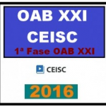 Curso para Exame OAB preparatório para 1ª Fase do XXI Ordem CEISC 2016