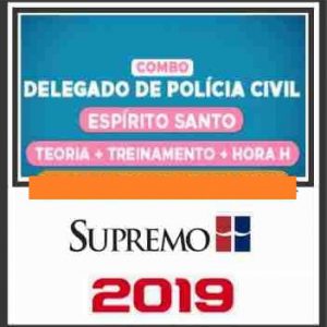 PC ES (DELEGADO) PÓS EDITAL SUPREMO 2019.1