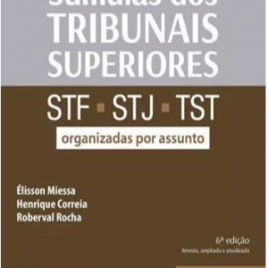 Súmulas Dos Tribunais Superiores 2017 Stf/stj/tst