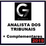 Analista dos Tribunais (STF, STJ, TSE, TST, TRFs, TREs, e TJs) + Complementares G7 2019.1