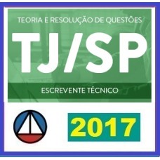 CURSO PARA ESCREVENTE TÉCNICO DO TJ/SP CERS CONCURSOS 2017